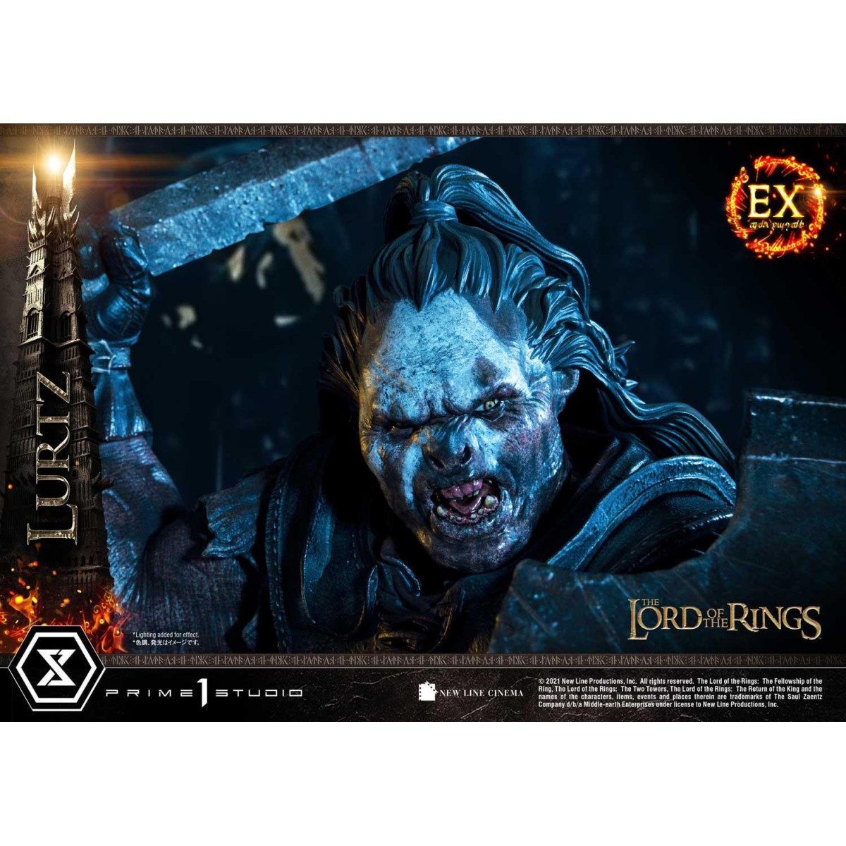 Prime 1 Studio - Lurtz Ex versione 1/4 - LOTR - Il Signore degli Anelli