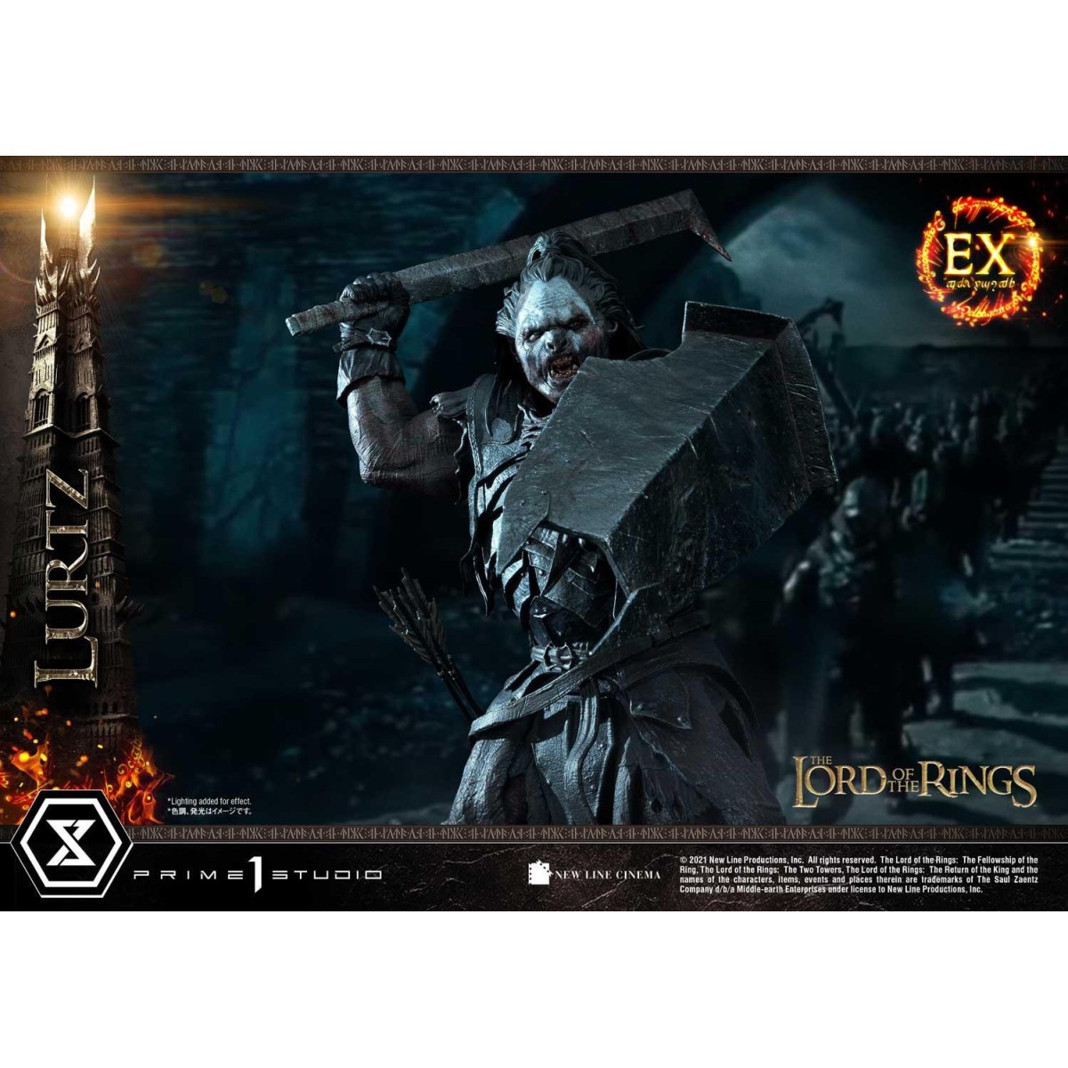 Prime 1 Studio - Lurtz Ex versione 1/4 - LOTR - Il Signore degli Anelli