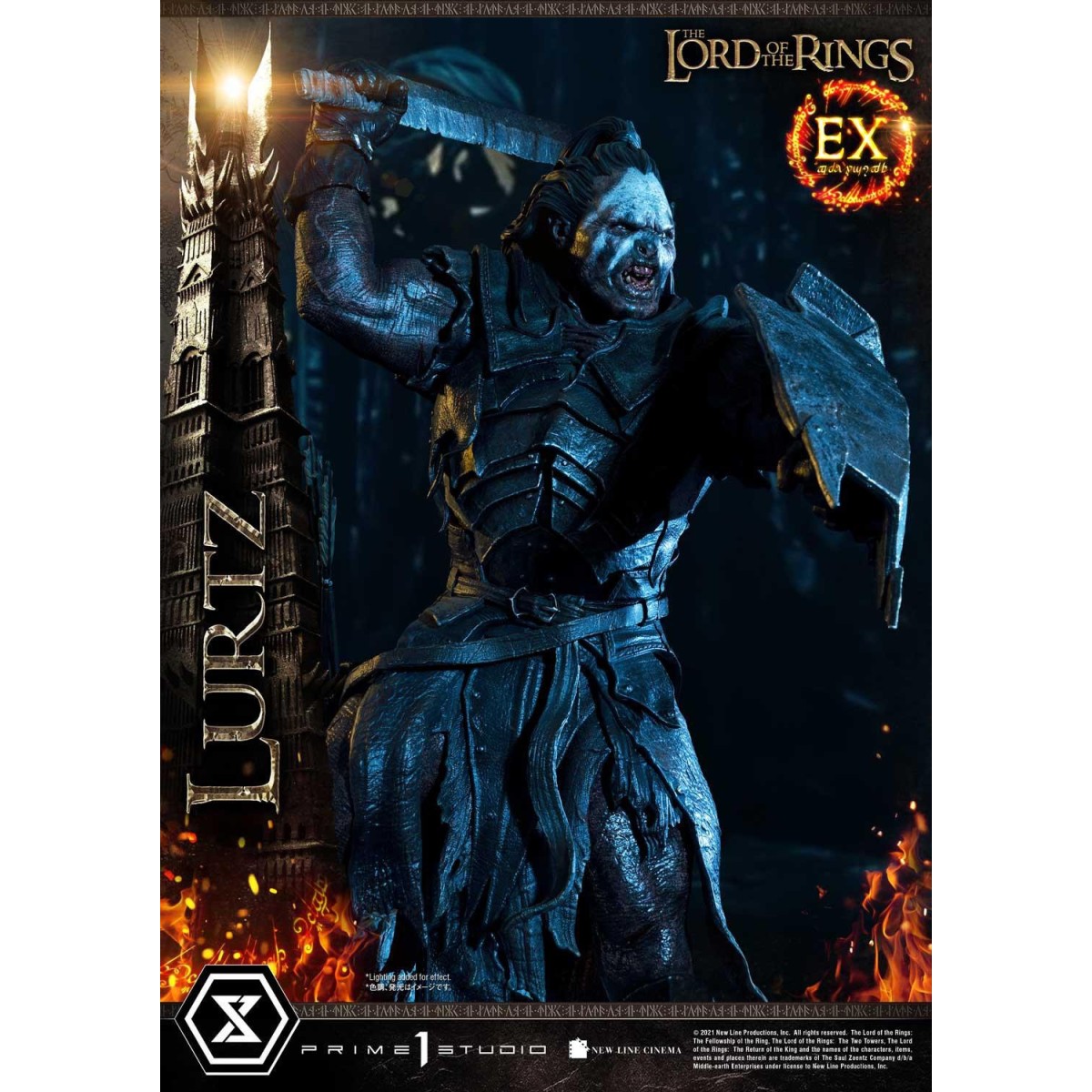 Prime 1 Studio - Lurtz Ex versione 1/4 - LOTR - Il Signore degli Anelli