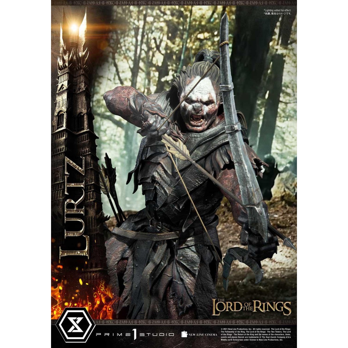 Prime 1 Studio - Lurtz Ex versione 1/4 - LOTR - Il Signore degli Anelli
