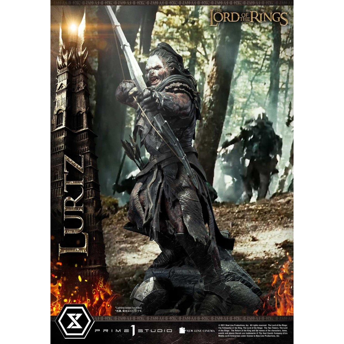 Prime 1 Studio - Lurtz Ex versione 1/4 - LOTR - Il Signore degli Anelli