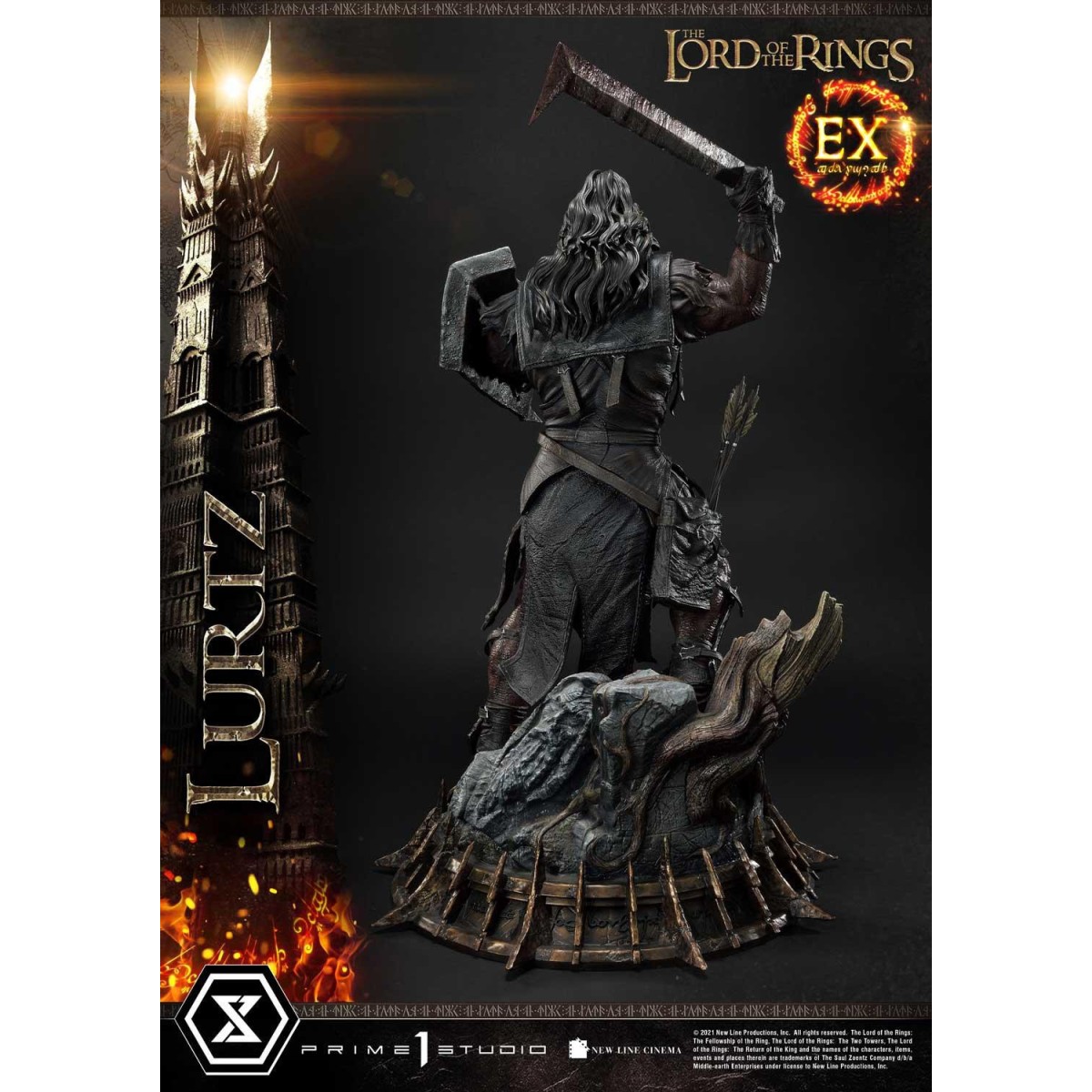 Prime 1 Studio - Lurtz Ex versione 1/4 - LOTR - Il Signore degli Anelli