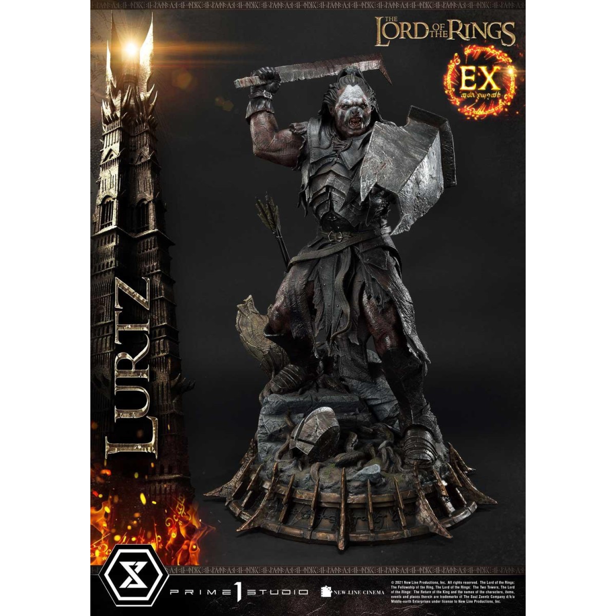 Prime 1 Studio - Lurtz Ex versione 1/4 - LOTR - Il Signore degli Anelli