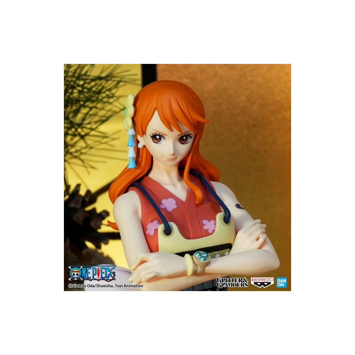 Banpresto One Piece - Nami Wanokuni Style II Versione A - Glitter & Glamours