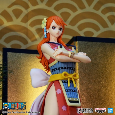 Banpresto One Piece - Nami Wanokuni Style II Versione A - Glitter & Glamours