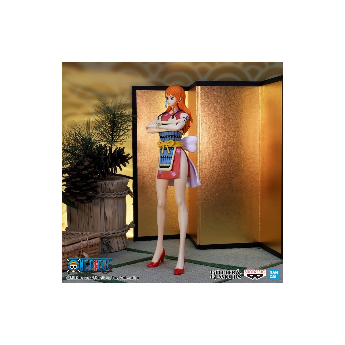 Banpresto One Piece - Nami Wanokuni Style II Versione A - Glitter & Glamours