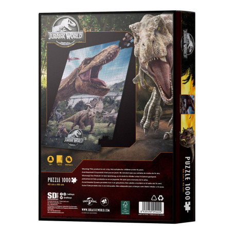 SD Toys - Puzzle Jurassic World - T-Rex 1000 pezzi