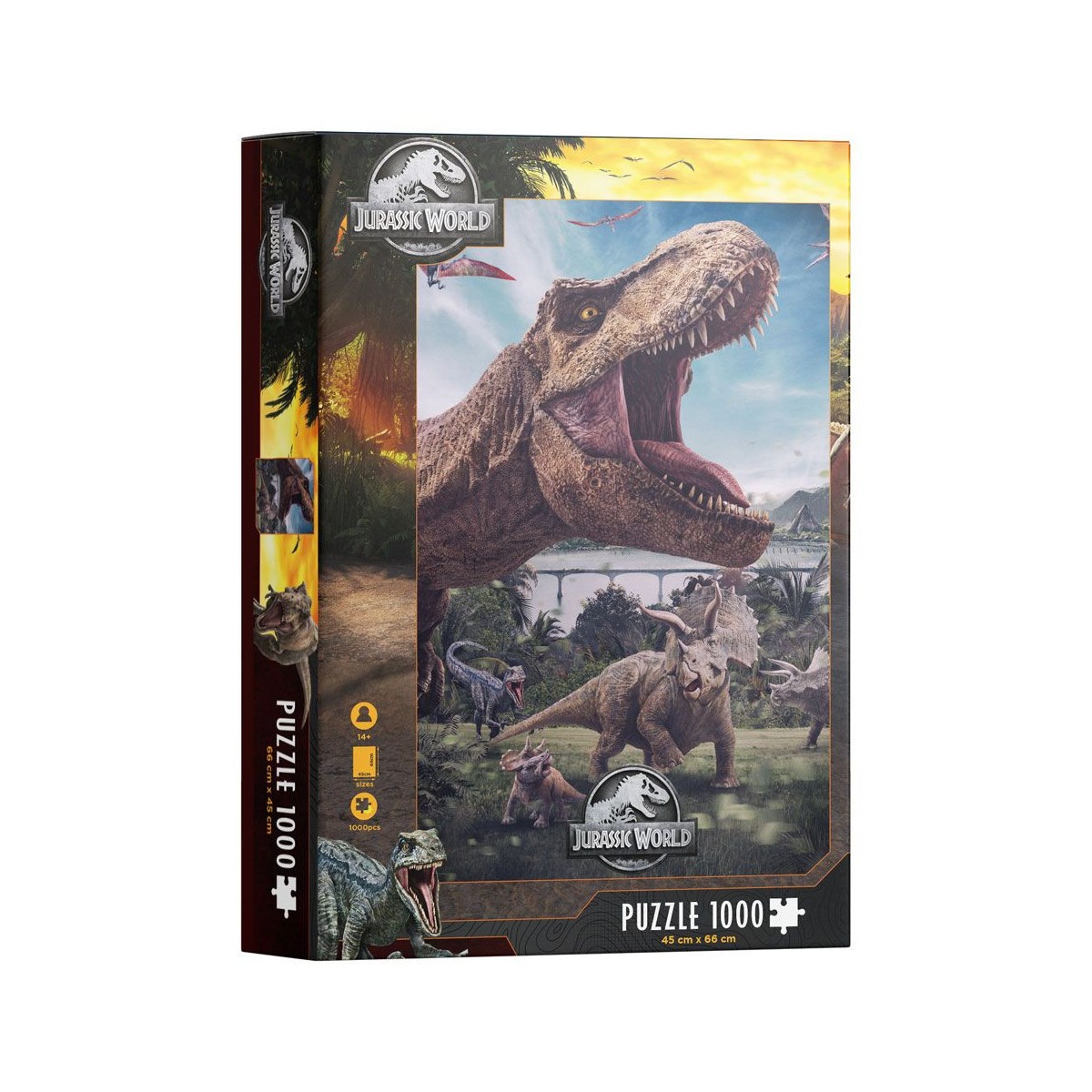 SD Toys - Puzzle Jurassic World - T-Rex 1000 pezzi