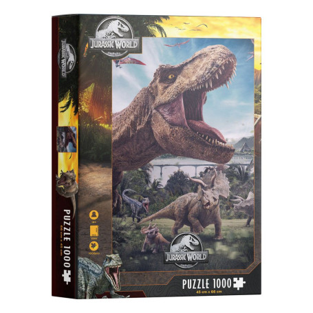 SD Toys - Puzzle Jurassic World - T-Rex 1000 pezzi