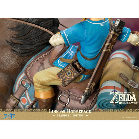 Prime 4 figure - Zelda - The Legend of Zelda: Breath of The Wild - Link a cavallo (edizione standard)