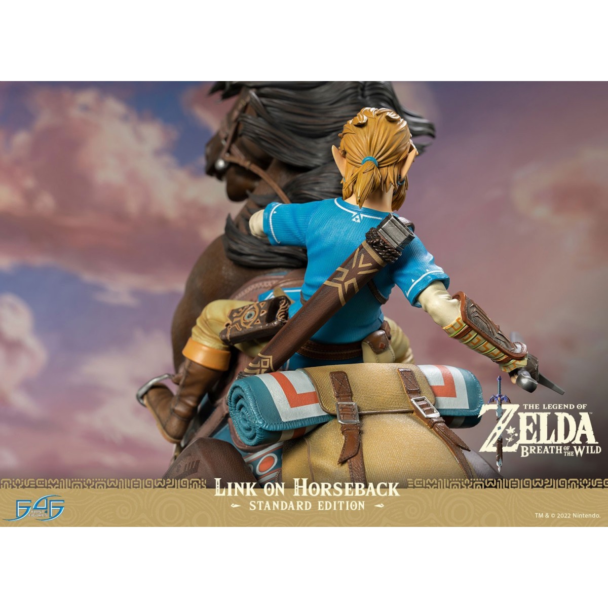 Prime 4 figure - Zelda - The Legend of Zelda: Breath of The Wild - Link a cavallo (edizione standard)