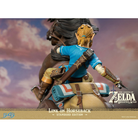 Prime 4 figure - Zelda - The Legend of Zelda: Breath of The Wild - Link a cavallo (edizione standard)
