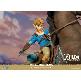 Prime 4 figure - Zelda - The Legend of Zelda: Breath of The Wild - Link a cavallo (edizione standard)