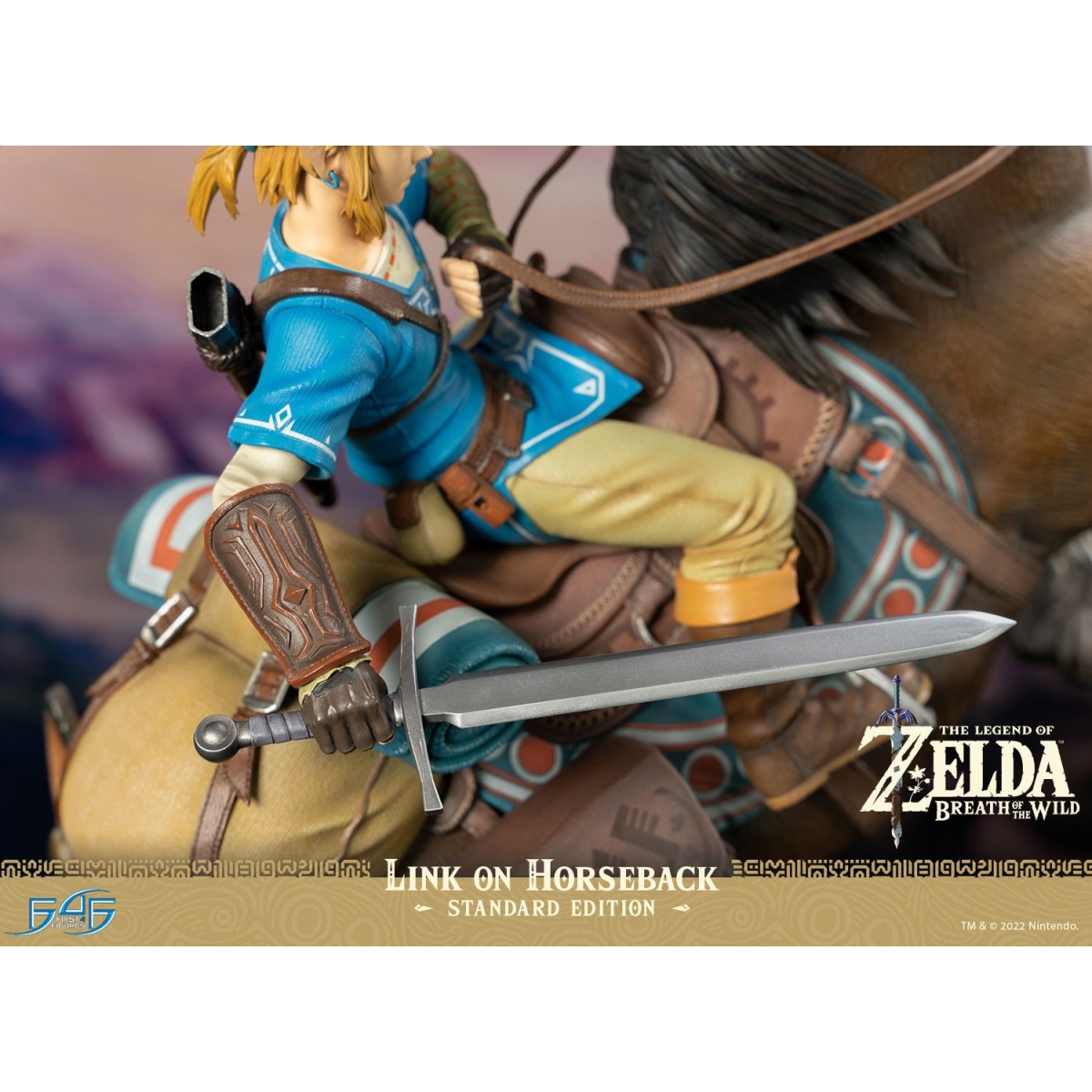 Prime 4 figure - Zelda - The Legend of Zelda: Breath of The Wild - Link a cavallo (edizione standard)