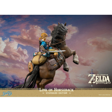 Prime 4 figure - Zelda - The Legend of Zelda: Breath of The Wild - Link a cavallo (edizione standard)