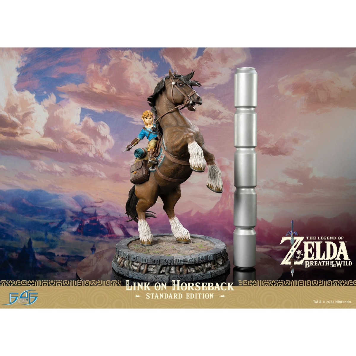 Prime 4 figure - Zelda - The Legend of Zelda: Breath of The Wild - Link a cavallo (edizione standard)