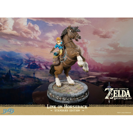 Prime 4 figure - Zelda - The Legend of Zelda: Breath of The Wild - Link a cavallo (edizione standard)