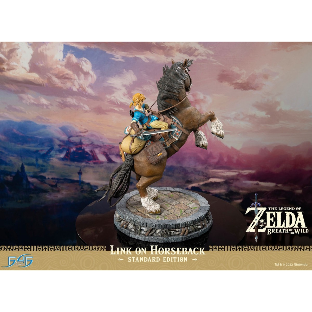 Prime 4 figure - Zelda - The Legend of Zelda: Breath of The Wild - Link a cavallo (edizione standard)