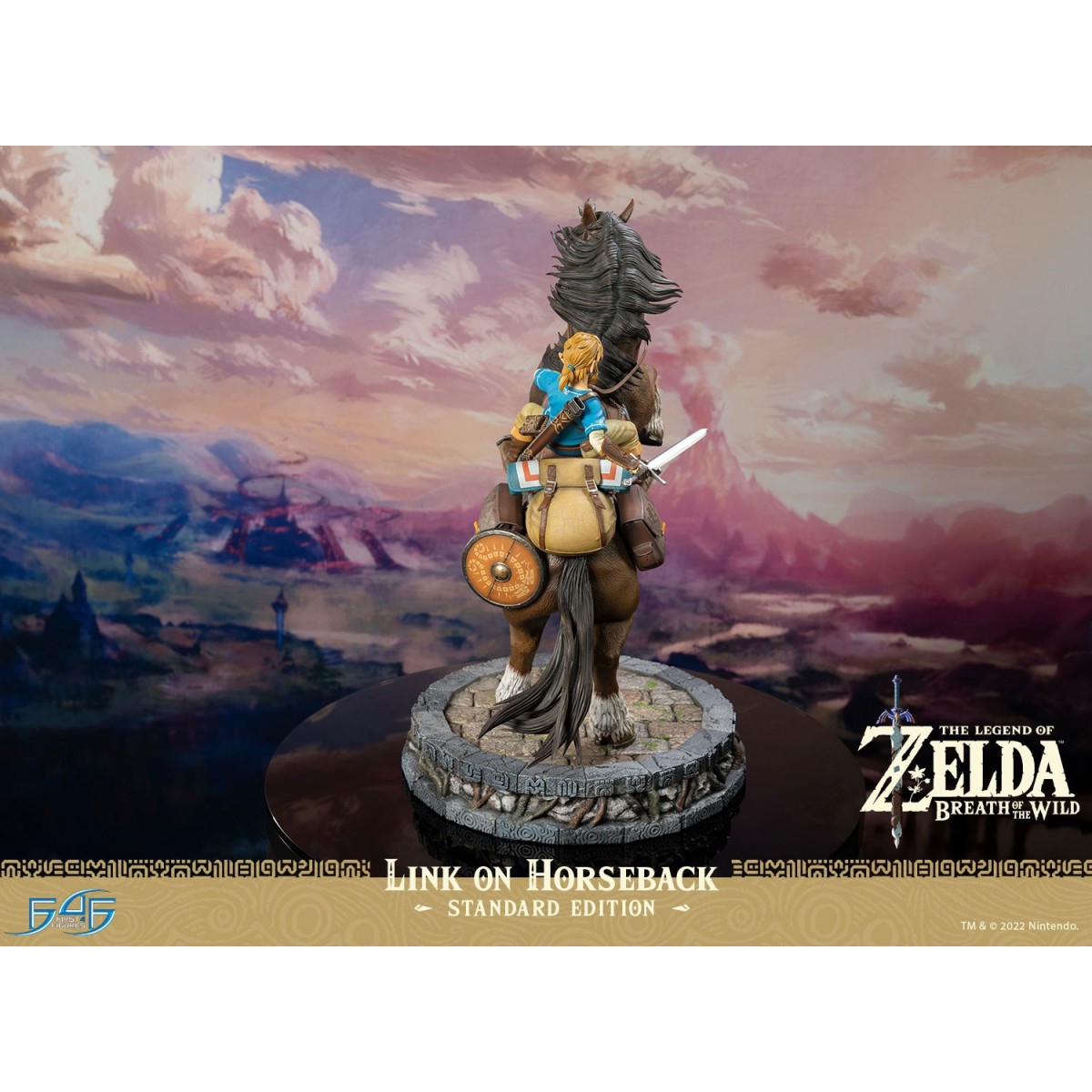 Prime 4 figure - Zelda - The Legend of Zelda: Breath of The Wild - Link a cavallo (edizione standard)
