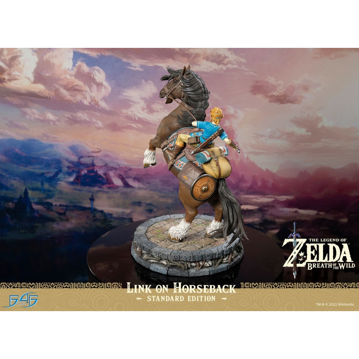 Prime 4 figure - Zelda - The Legend of Zelda: Breath of The Wild - Link a cavallo (edizione standard)