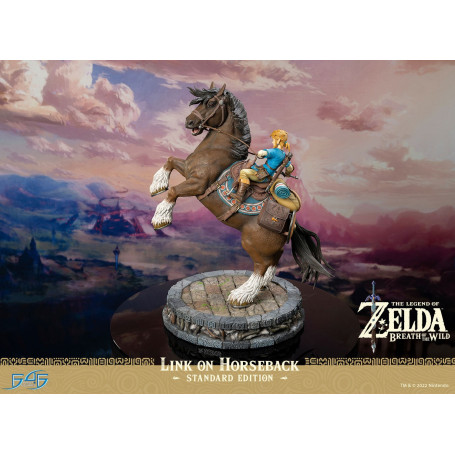 Prime 4 figure - Zelda - The Legend of Zelda: Breath of The Wild - Link a cavallo (edizione standard)