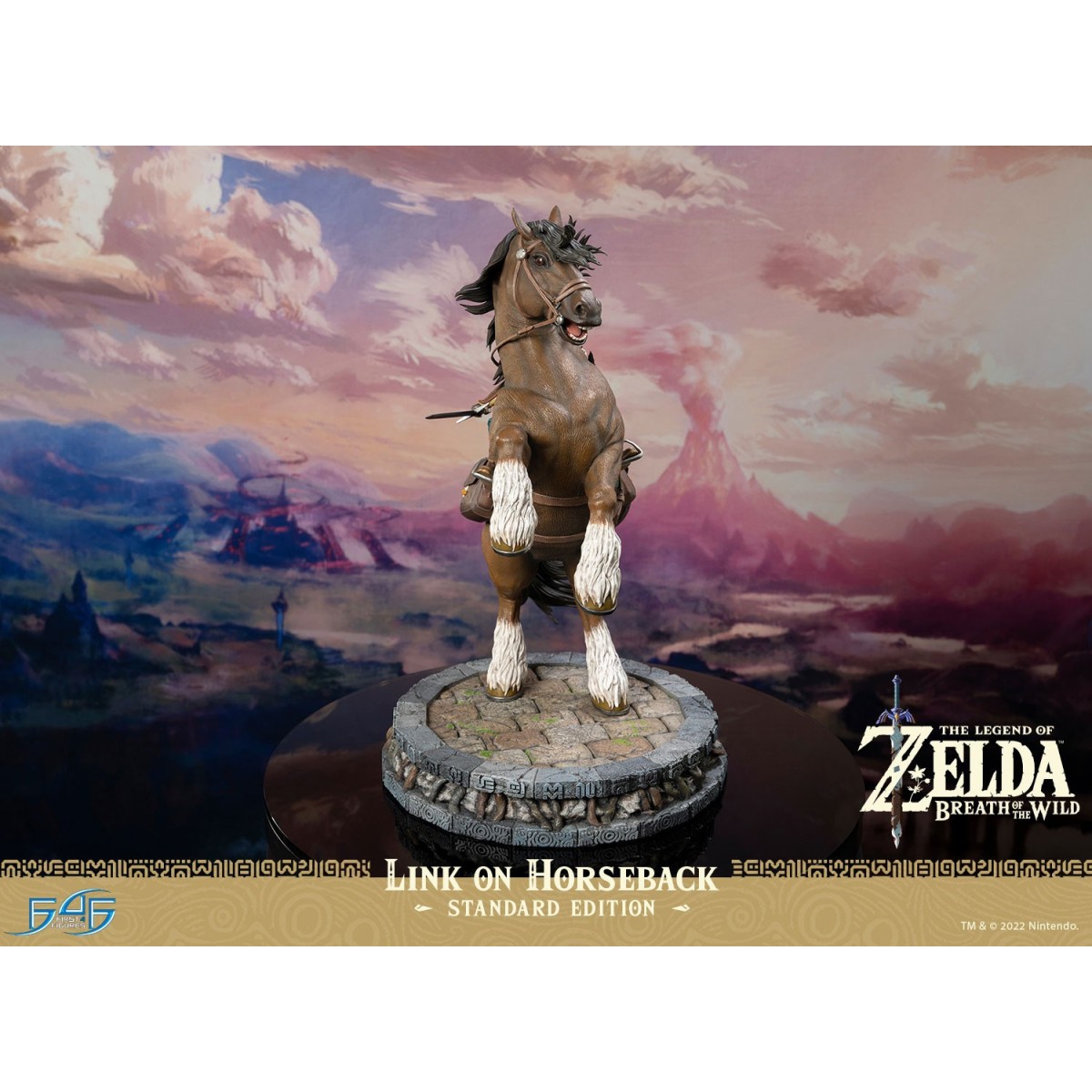 Prime 4 figure - Zelda - The Legend of Zelda: Breath of The Wild - Link a cavallo (edizione standard)