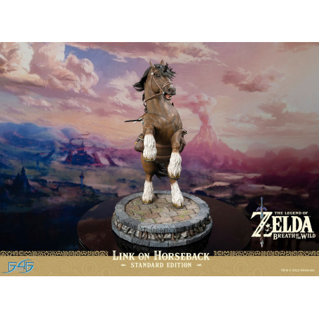 Prime 4 figure - Zelda - The Legend of Zelda: Breath of The Wild - Link a cavallo (edizione standard)