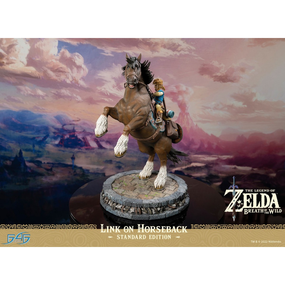 Prime 4 figure - Zelda - The Legend of Zelda: Breath of The Wild - Link a cavallo (edizione standard)