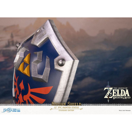 First 4 Figures - Zelda - Scudo di Hylian Edizione Standard - Statua in PVC di Breath of the Wild