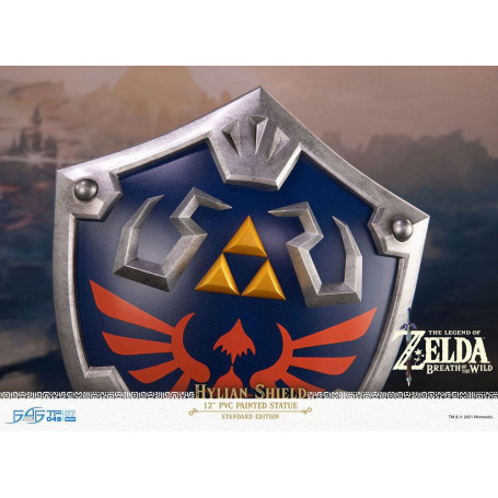 First 4 Figures - Zelda - Scudo di Hylian Edizione Standard - Statua in PVC di Breath of the Wild