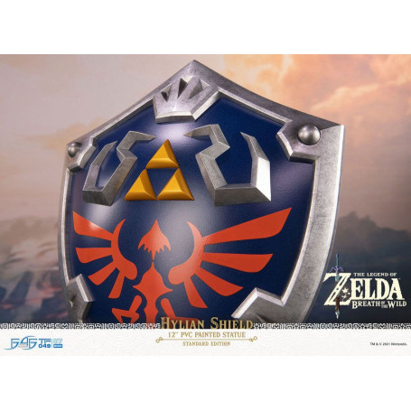 First 4 Figures - Zelda - Scudo di Hylian Edizione Standard - Statua in PVC di Breath of the Wild