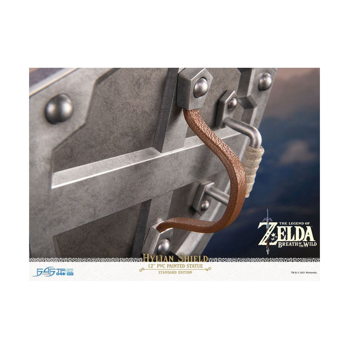 First 4 Figures - Zelda - Scudo di Hylian Edizione Standard - Statua in PVC di Breath of the Wild