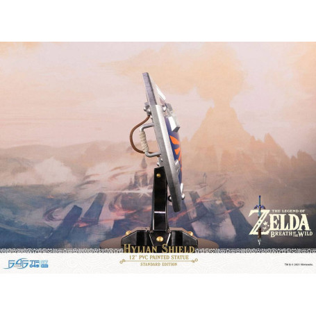First 4 Figures - Zelda - Scudo di Hylian Edizione Standard - Statua in PVC di Breath of the Wild