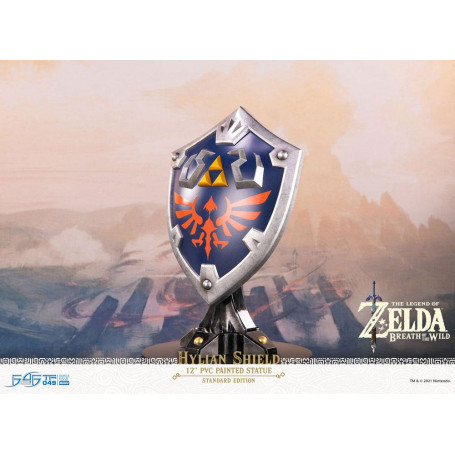 First 4 Figures - Zelda - Scudo di Hylian Edizione Standard - Statua in PVC di Breath of the Wild