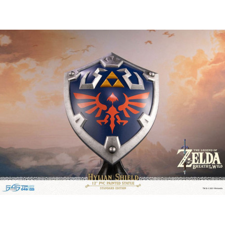First 4 Figures - Zelda - Scudo di Hylian Edizione Standard - Statua in PVC di Breath of the Wild