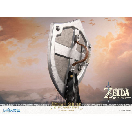 First 4 Figures - Zelda - Scudo di Hylian Edizione Standard - Statua in PVC di Breath of the Wild
