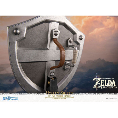 First 4 Figures - Zelda - Scudo di Hylian Edizione Standard - Statua in PVC di Breath of the Wild