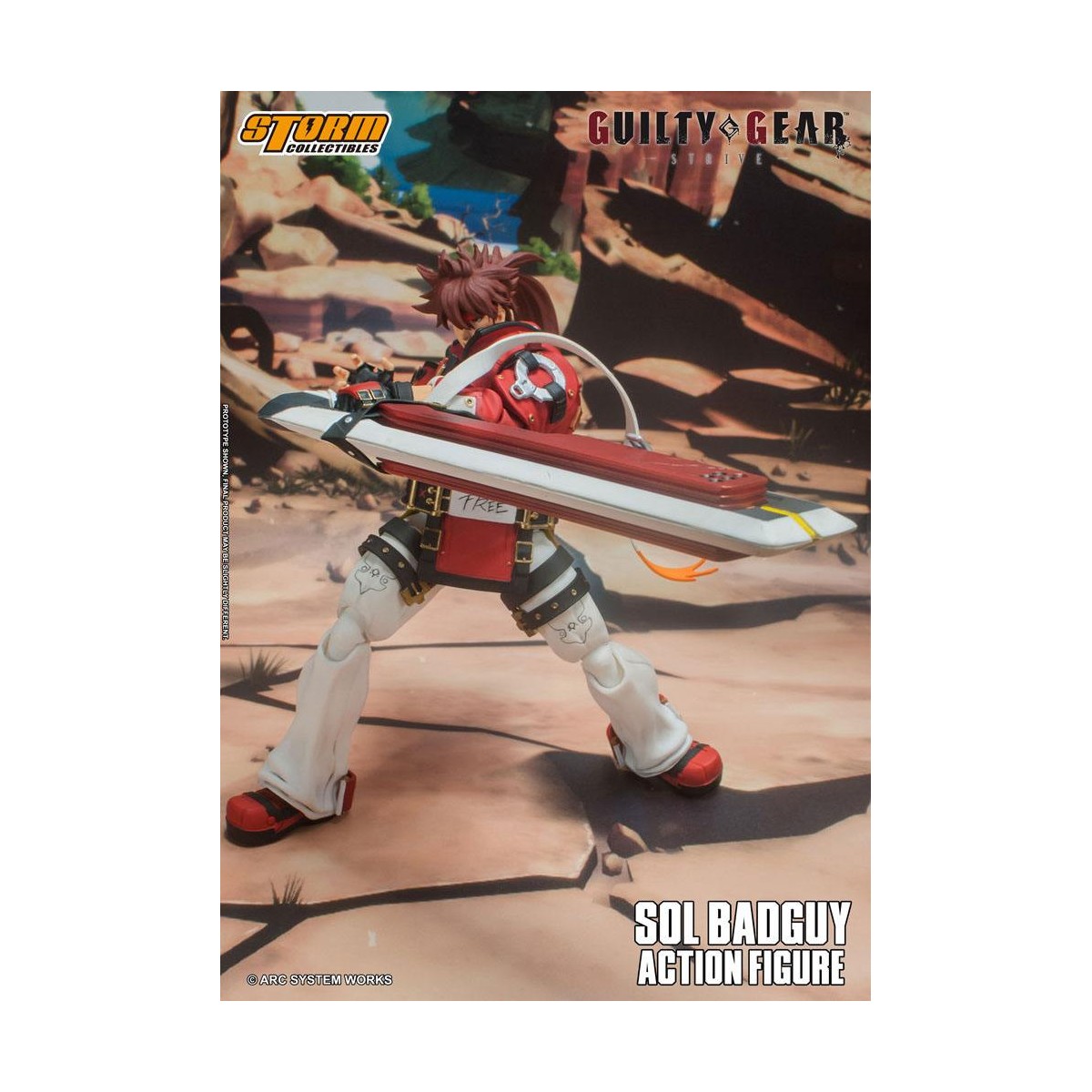 Storm Collectibles - Sol Badguy - Guilty Gear 1/12