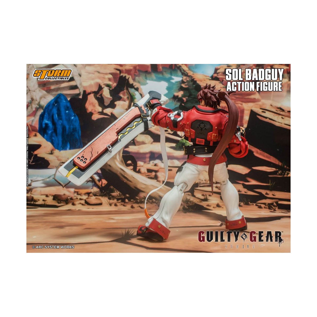 Storm Collectibles - Sol Badguy - Guilty Gear 1/12