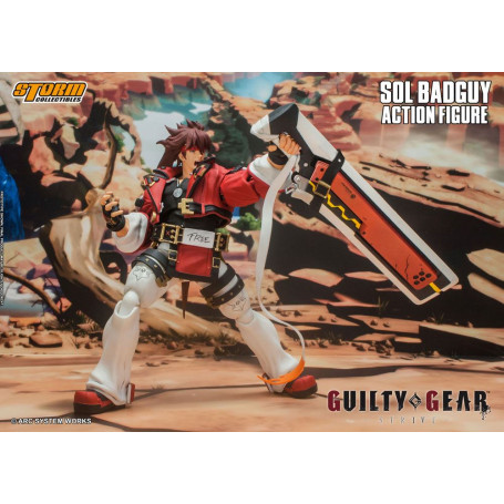 Storm Collectibles - Sol Badguy - Guilty Gear 1/12