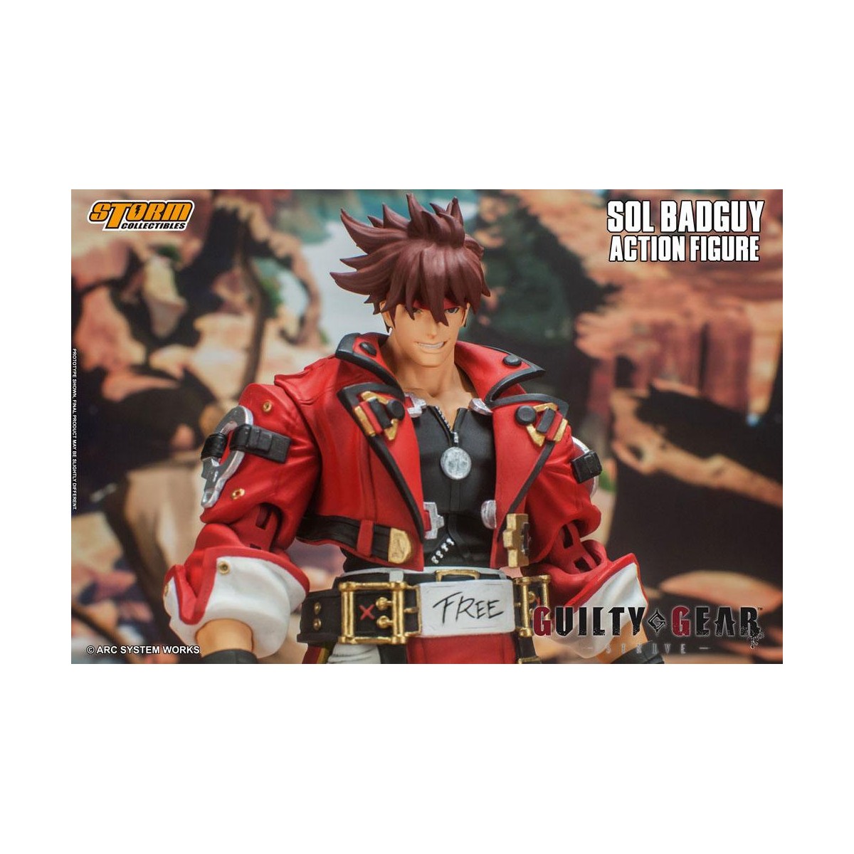 Storm Collectibles - Sol Badguy - Guilty Gear 1/12