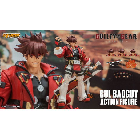 Storm Collectibles - Sol Badguy - Guilty Gear 1/12