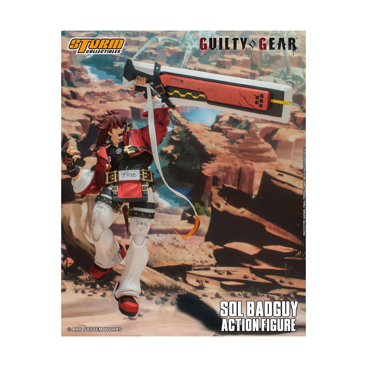 Storm Collectibles - Sol Badguy - Guilty Gear 1/12