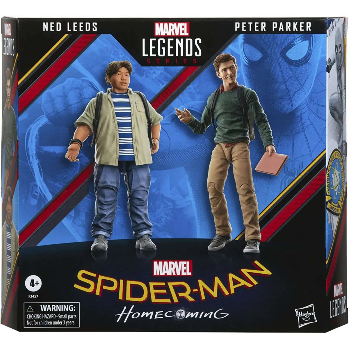 Marvel Legends - Spider-Man Homecoming - Peter Parker e Ned Leeds 2 Pack