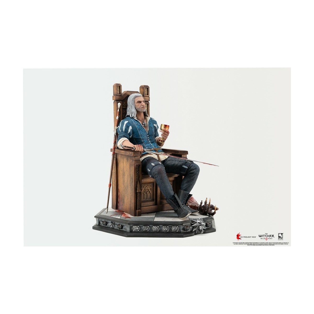 Pure Arts - Statua in scala 1/6 di Geralt di The Witcher 3: Wild Hunt.