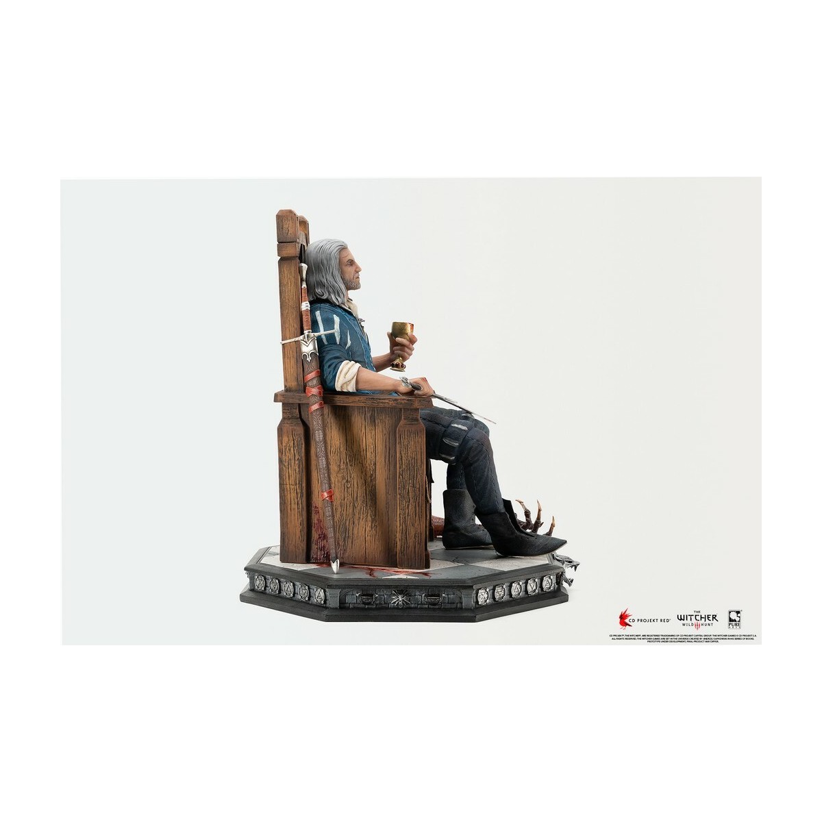 Pure Arts - Statua in scala 1/6 di Geralt di The Witcher 3: Wild Hunt.