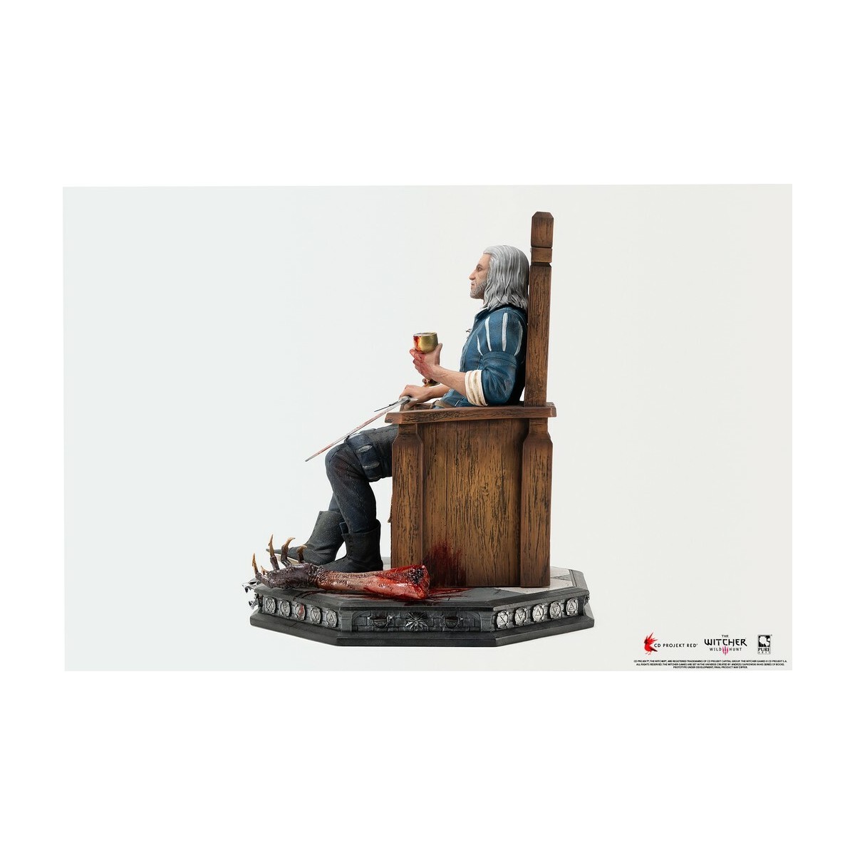 Pure Arts - Statua in scala 1/6 di Geralt di The Witcher 3: Wild Hunt.