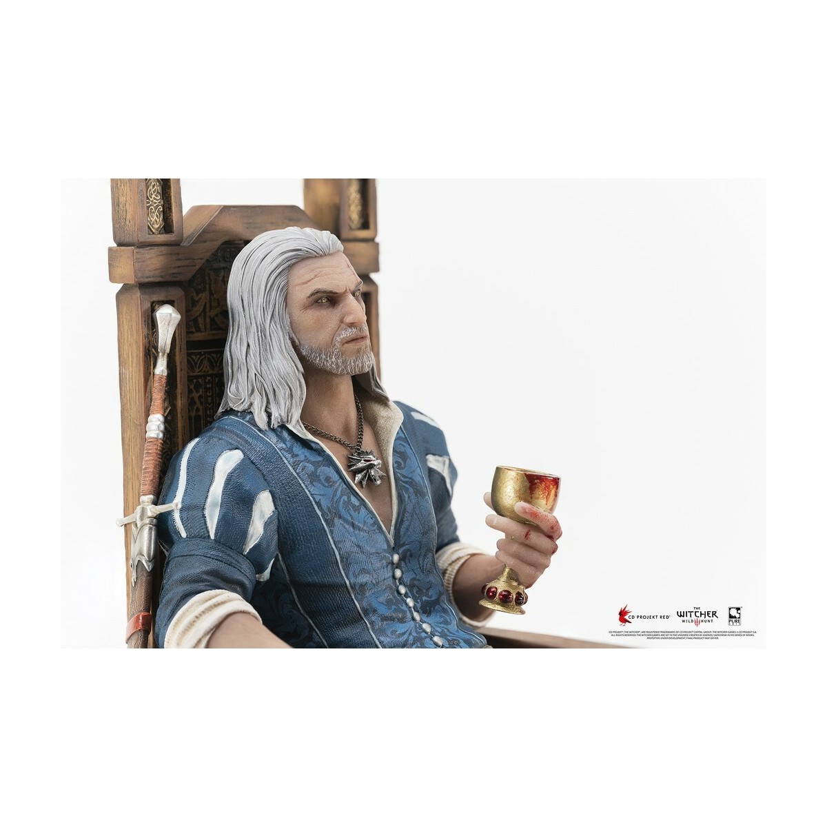 Pure Arts - Statua in scala 1/6 di Geralt di The Witcher 3: Wild Hunt.