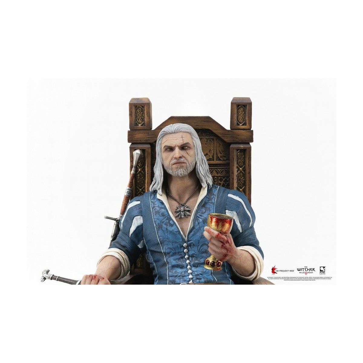 Pure Arts - Statua in scala 1/6 di Geralt di The Witcher 3: Wild Hunt.