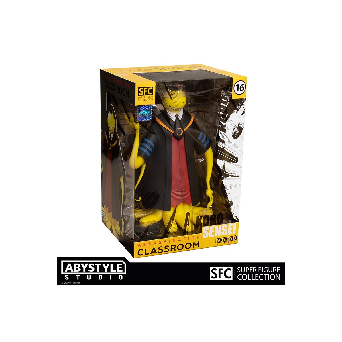 Abysse Corp - ASSASSINATION CLASSROOM - Figura di Koro Sensei - Collezione di super figure
